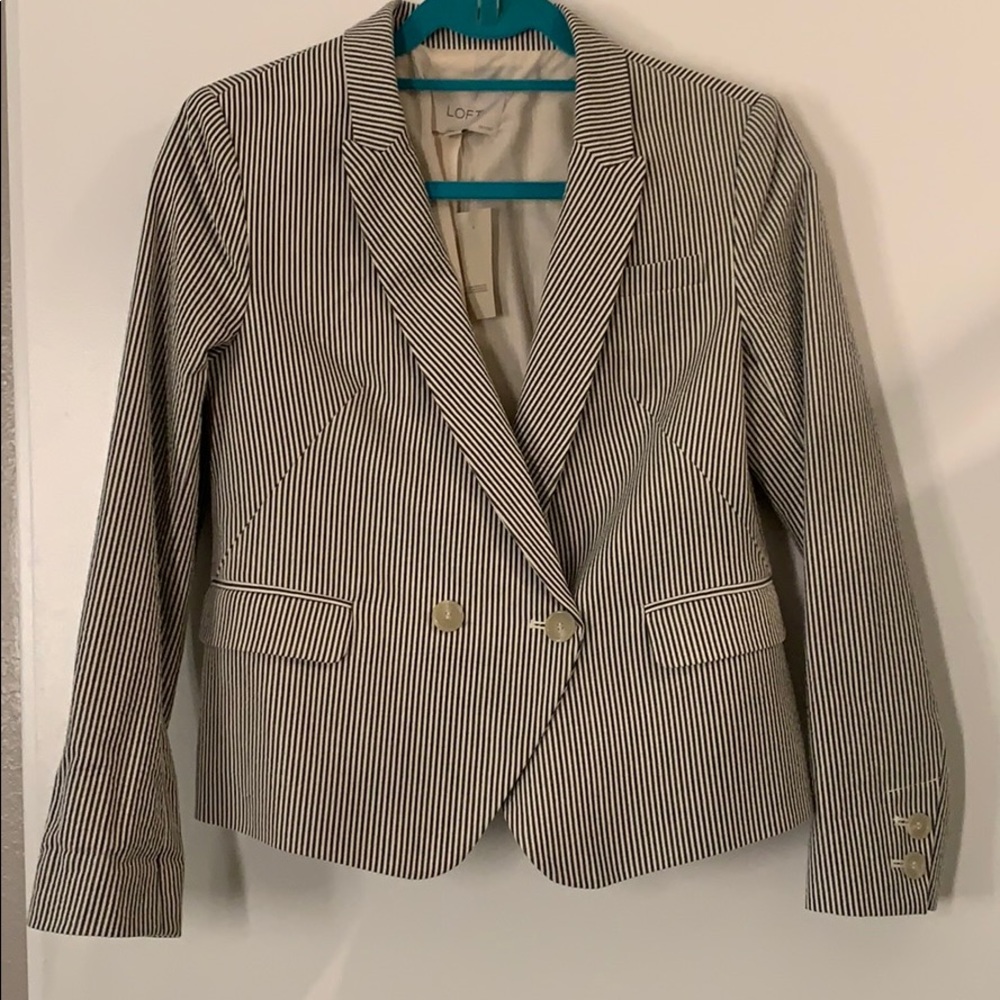Pin stripe blazer